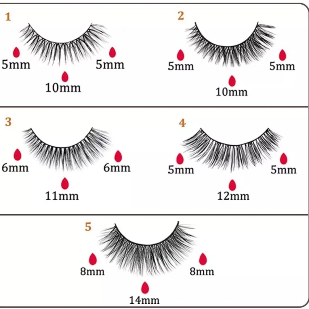 Magnetic Eyelashes 5 pair & Eyel… - Picture 3 of 3